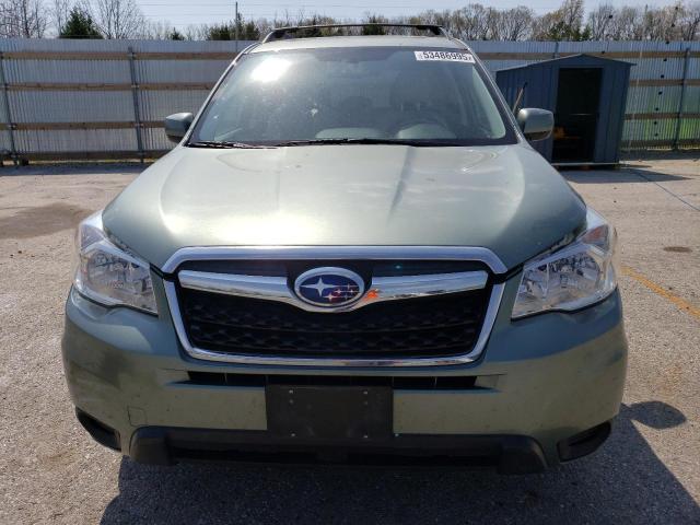 Паркетники SUBARU FORESTER 2015 Зеленый