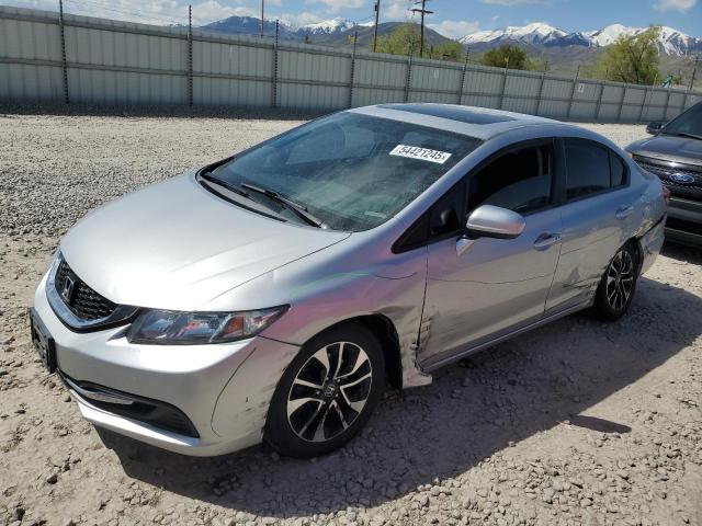 Седаны HONDA CIVIC 2014 Серебристый