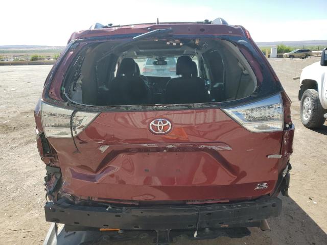  TOYOTA SIENNA 2019 Red