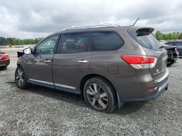  NISSAN PATHFINDER 2015 Коричневий