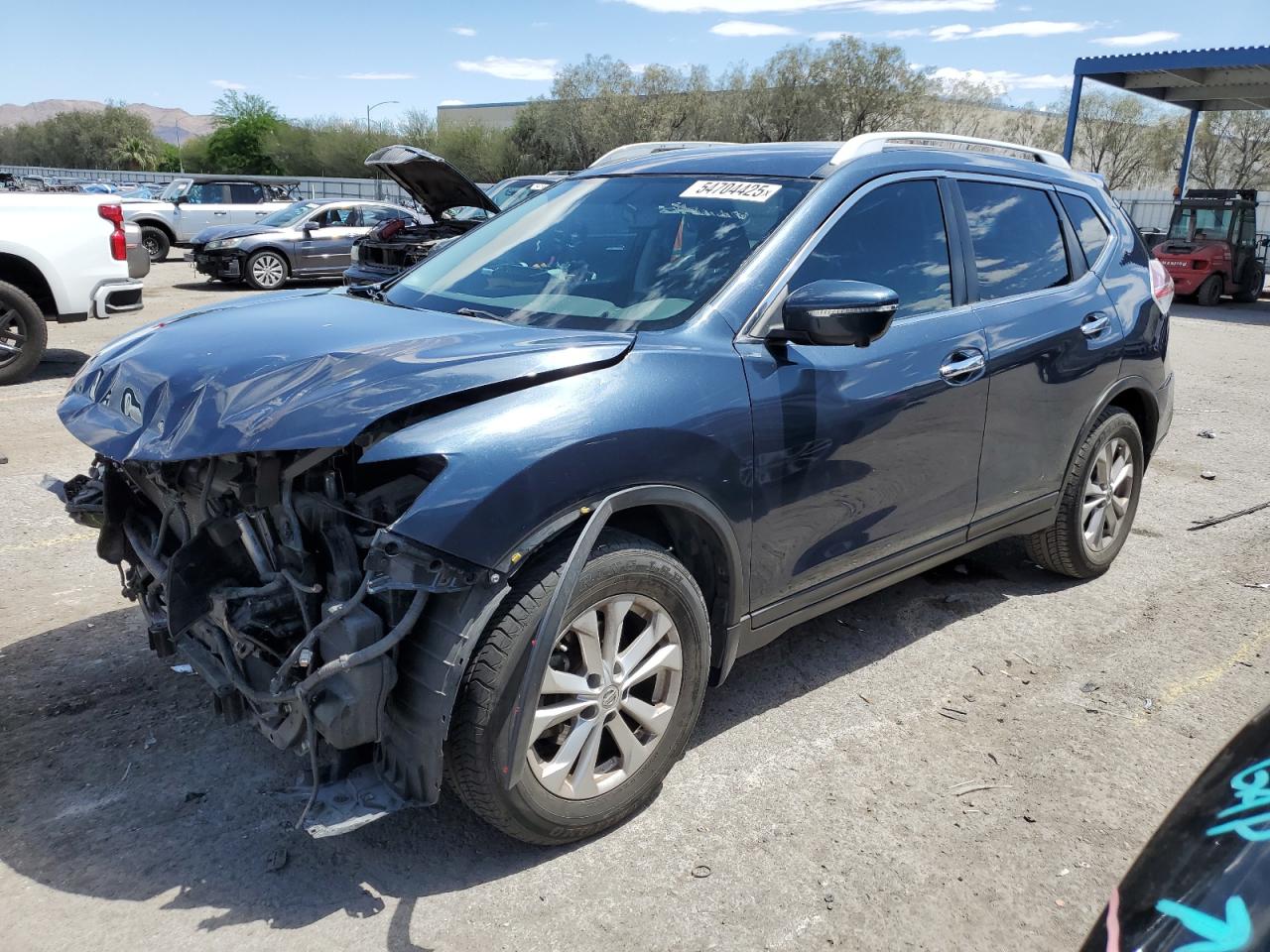 2015 Nissan Rogue S იყიდება Las Vegas-ში, NV - Front End