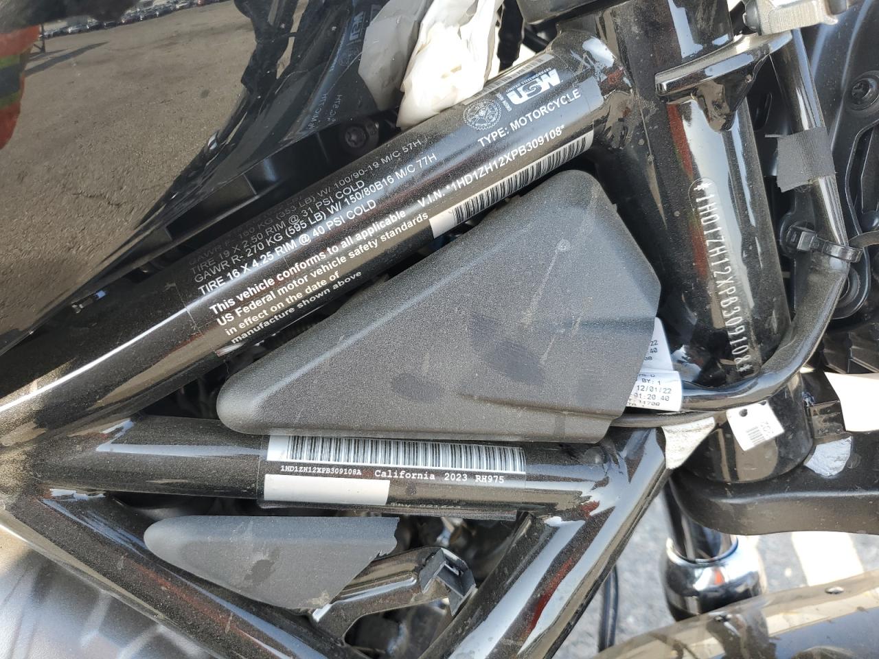 2023 Harley-Davidson Rh975 VIN: 1HD1ZH12XPB309108 Lot: 54481655