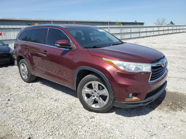  TOYOTA HIGHLANDER 2015 Maroon