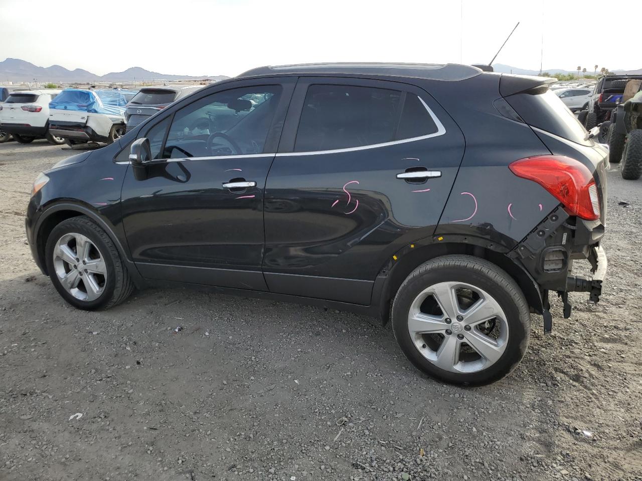 2015 BUICK ENCORE with REAR END damage, VIN KL4CJASB5FB237170