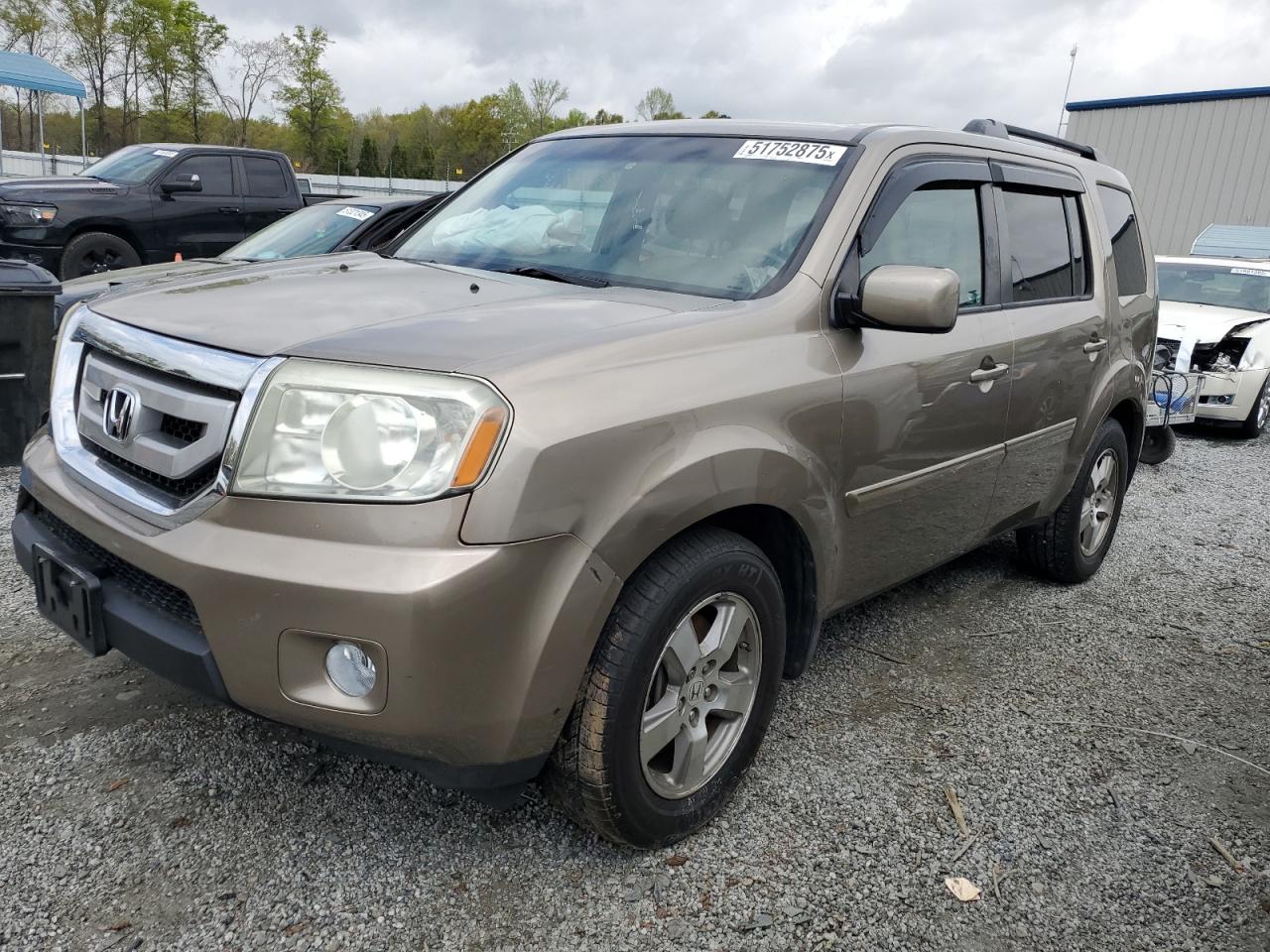 2010 Honda Pilot Exl იყიდება Spartanburg-ში, SC - Front End