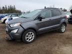 2020 FORD ECOSPORT SE for sale at Copart ON - TORONTO