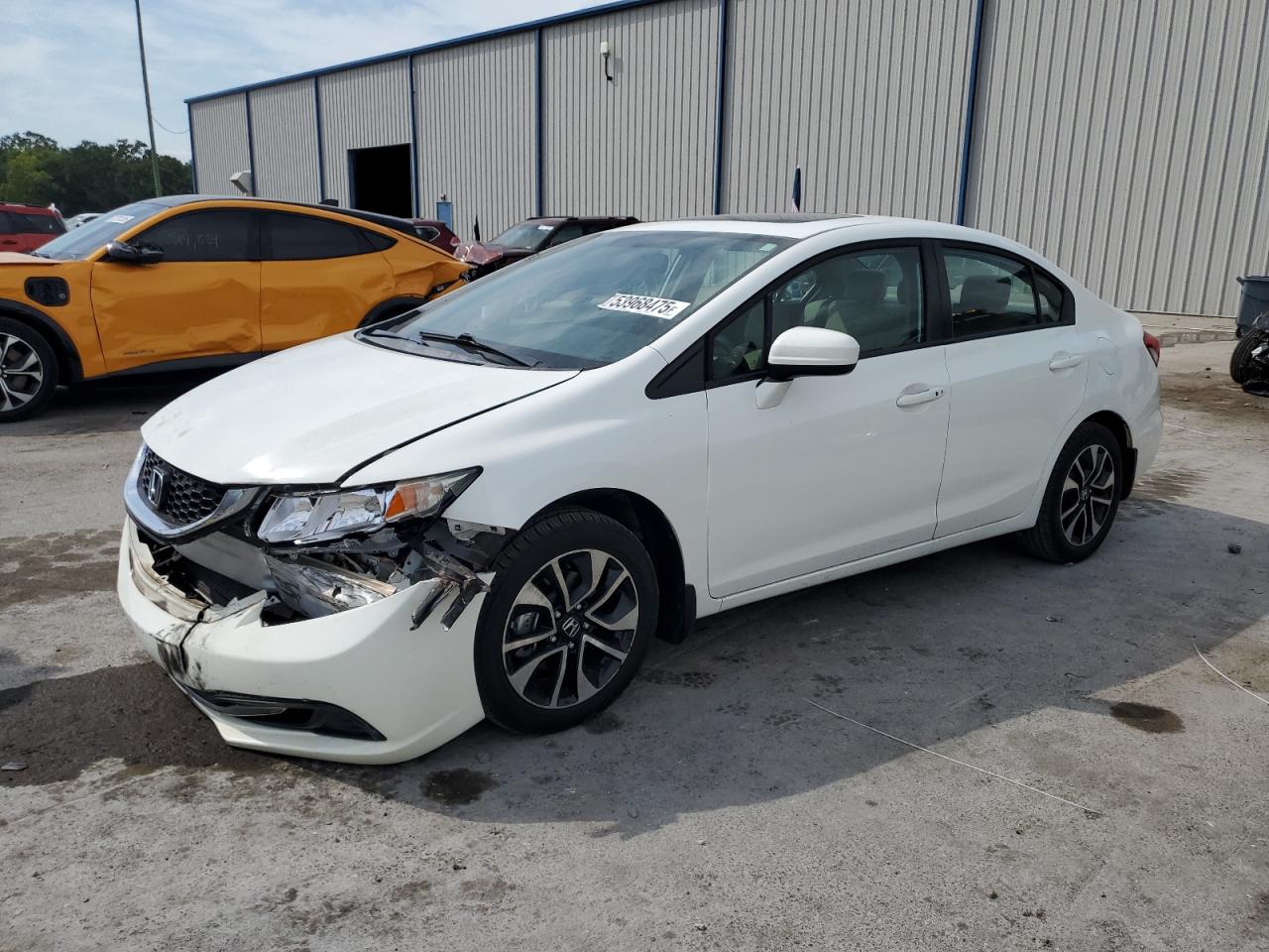 2015 Honda Civic Ex for Sale in Apopka, FL - Front End