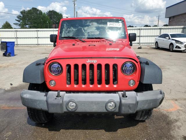  JEEP WRANGLER 2017 Czerwony