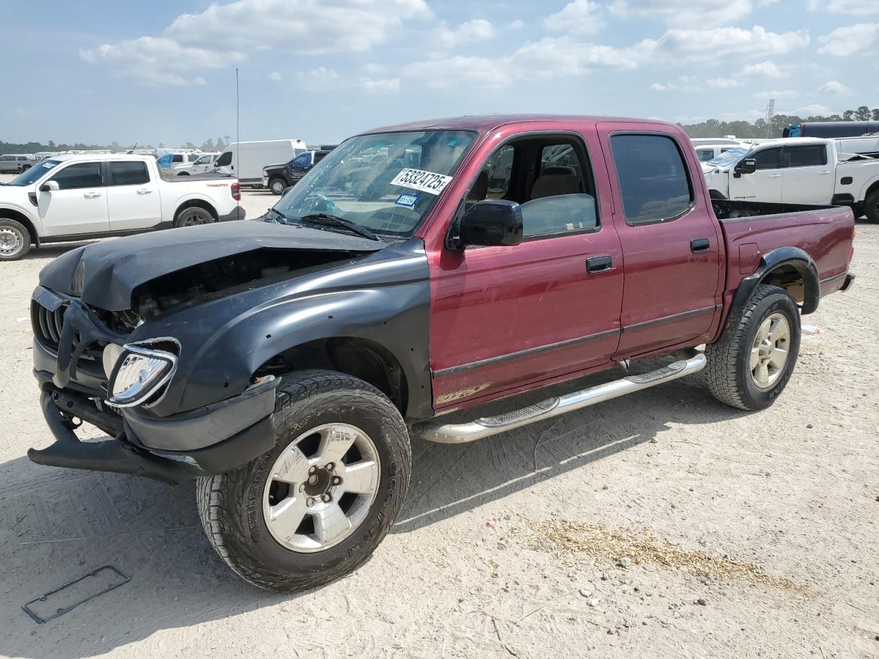 2002 Toyota Tacoma Double Cab Prerunner продається в Houston, TX - Front End