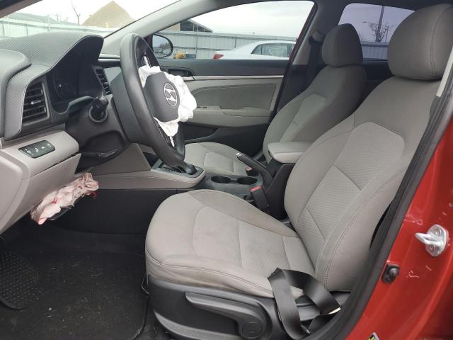  HYUNDAI ELANTRA 2019 Red