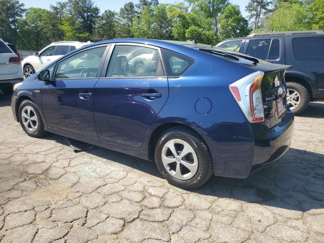 Hatchbacks TOYOTA PRIUS 2013 Granatowy