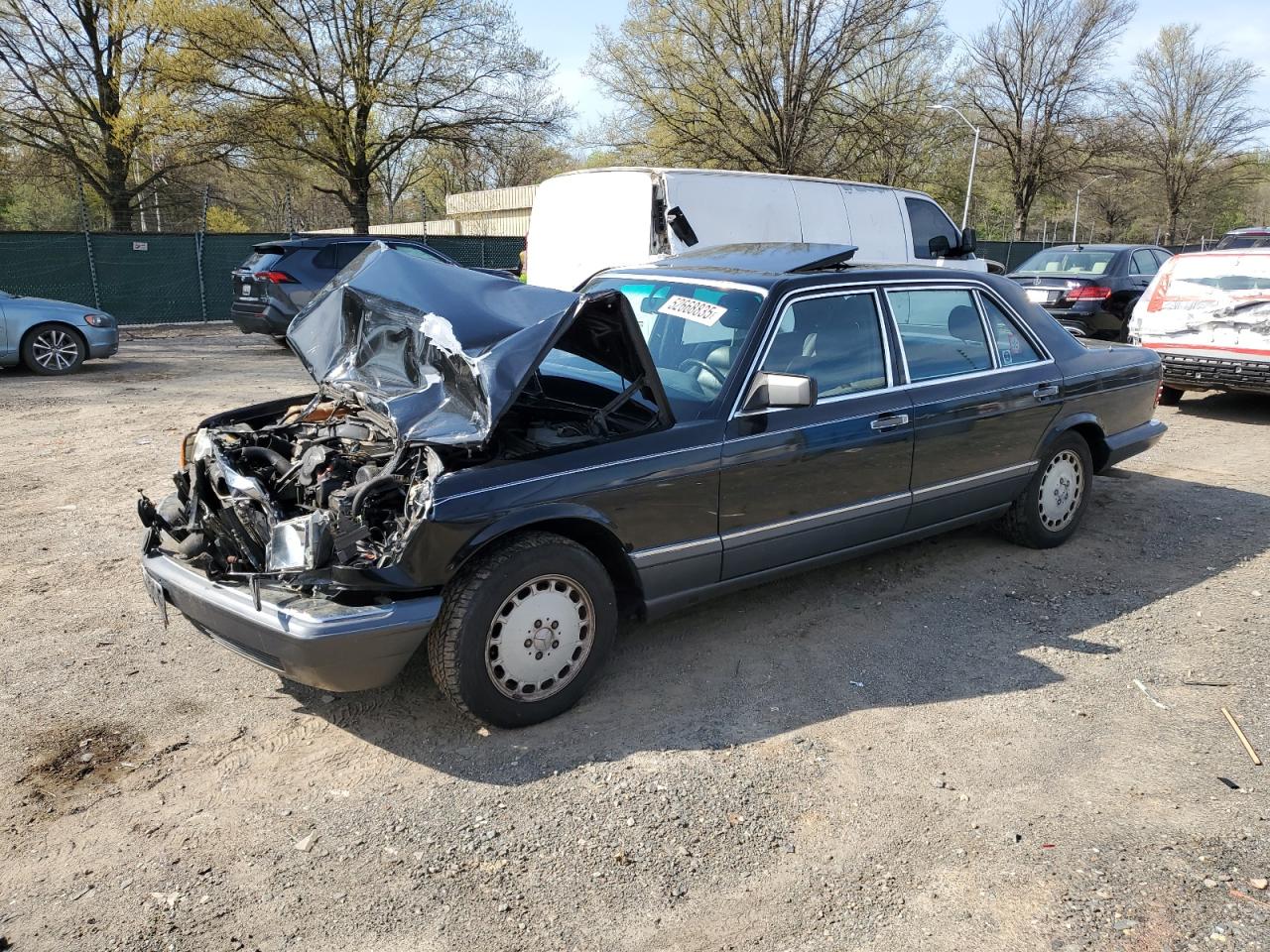 1991 Mercedes-Benz 420 Sel en Venta en Baltimore, MD - Front End