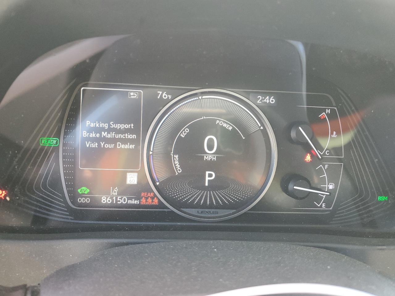 2020 Lexus Ux 250H VIN: JTHP9JBH1L2025445 Lot: 52969965