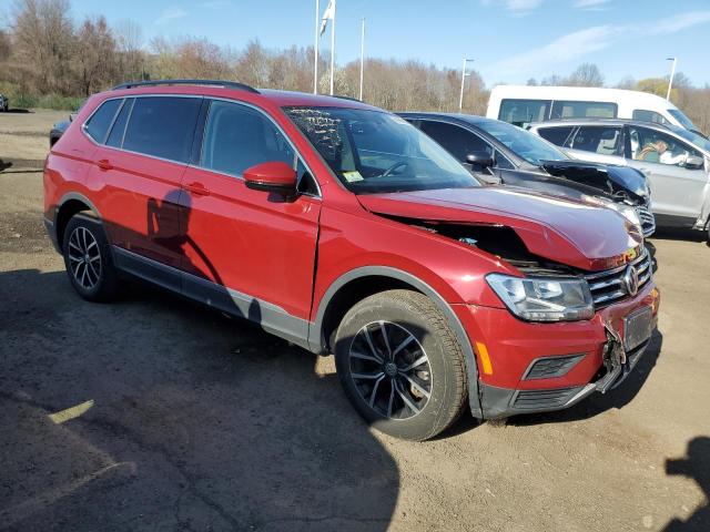  VOLKSWAGEN TIGUAN 2021 Czerwony