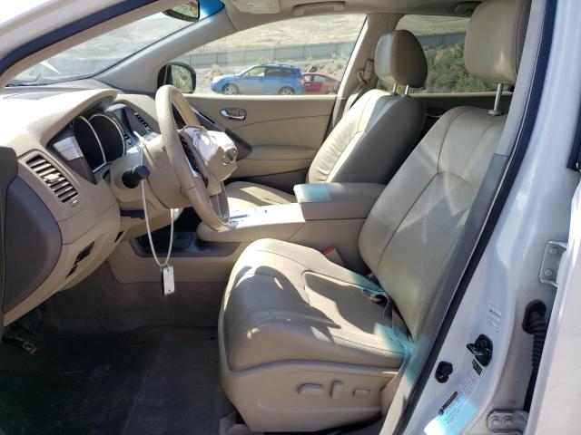  NISSAN MURANO 2012 White
