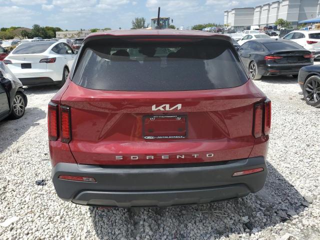  KIA SORENTO 2022 Красный
