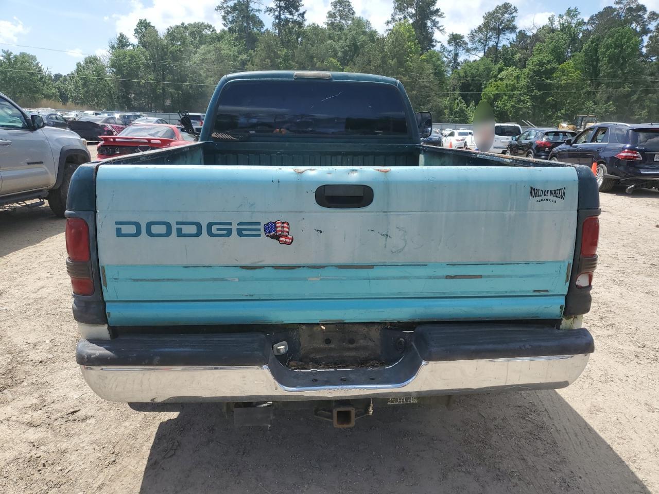1997 Dodge Ram 2500 VIN: 3B7KC23D8VG746774 Lot: 54536375