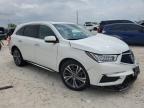 2019 Acura Mdx Technology na sprzedaż w Temple, TX - Front End