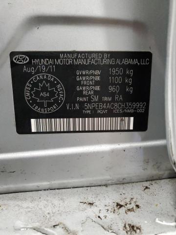 2012 HYUNDAI SONATA GLS