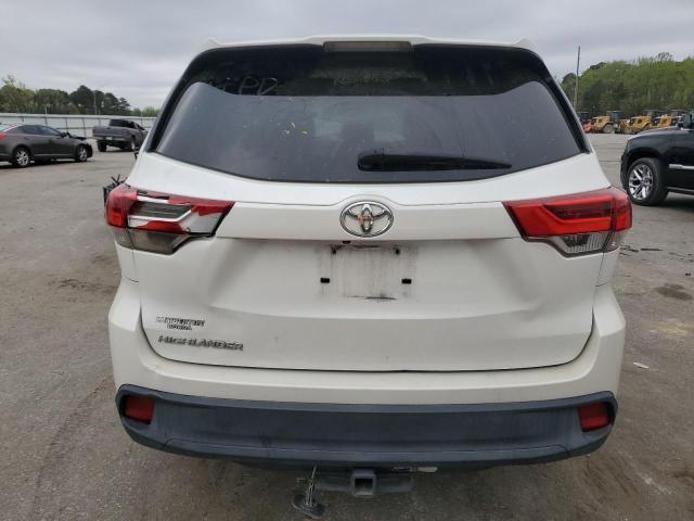  TOYOTA HIGHLANDER 2018 Белы