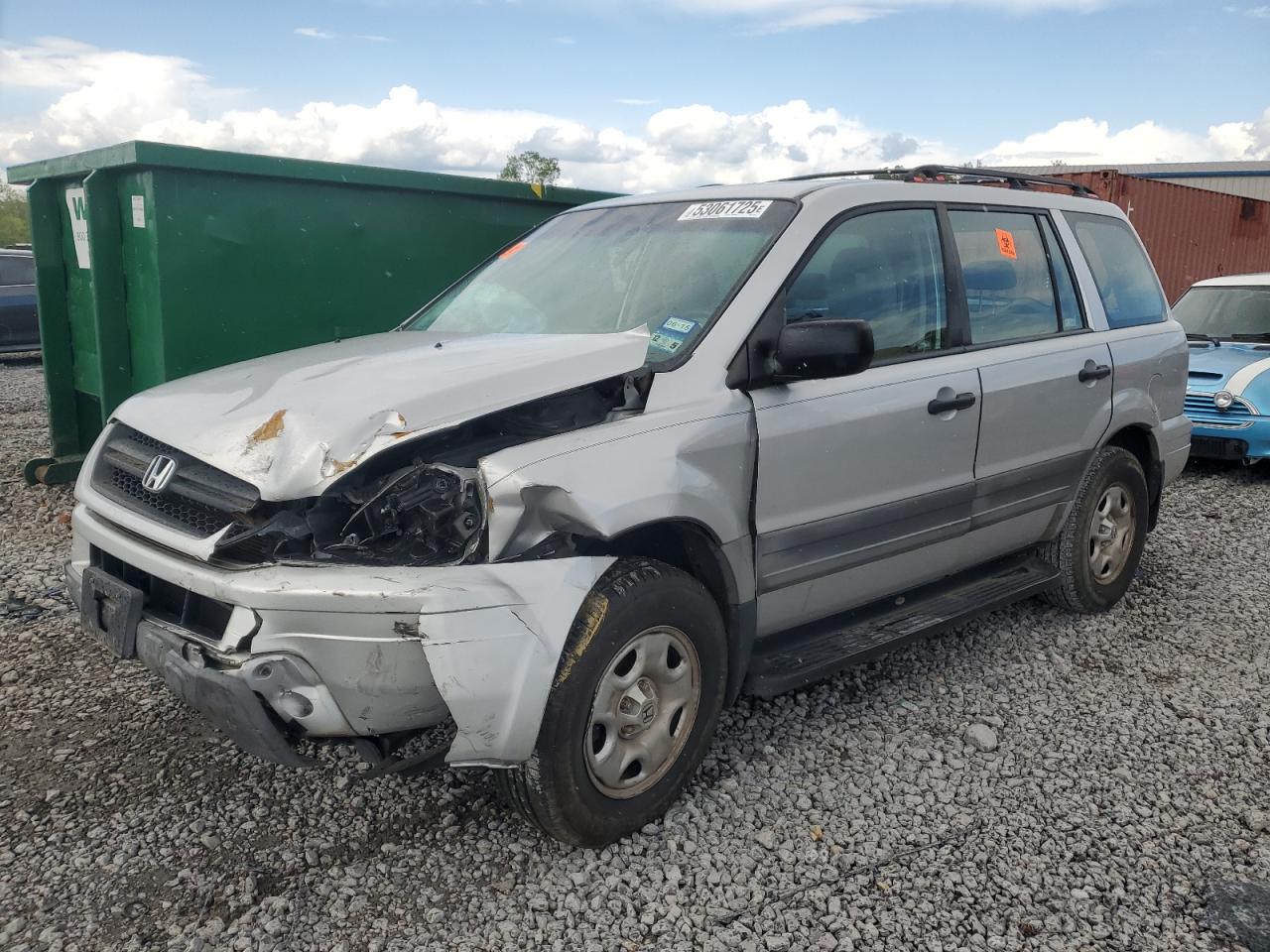 2004 Honda Pilot Lx de vânzare în Hueytown, AL - Biohazard/Chemical