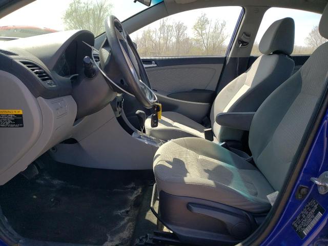  HYUNDAI ACCENT 2013 Granatowy