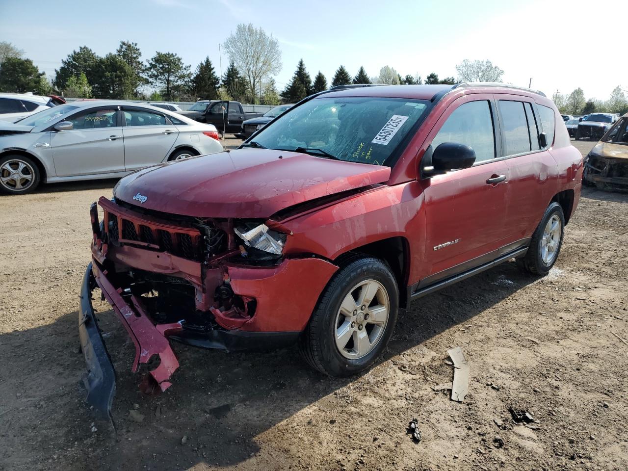 2017 Jeep Compass Sport for Sale in Elgin, IL - Front End