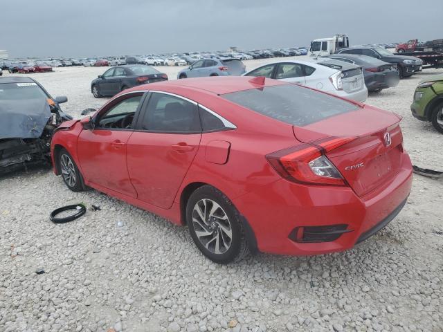 Sedans HONDA CIVIC 2017 Czerwony
