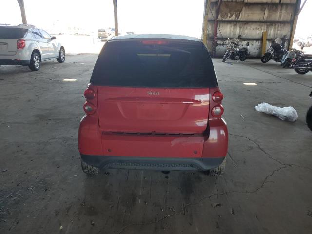  SMART FORTWO 2013 Czerwony