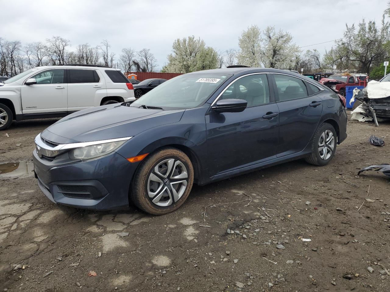 2018 Honda Civic Lx de vânzare în Baltimore, MD - Rear End