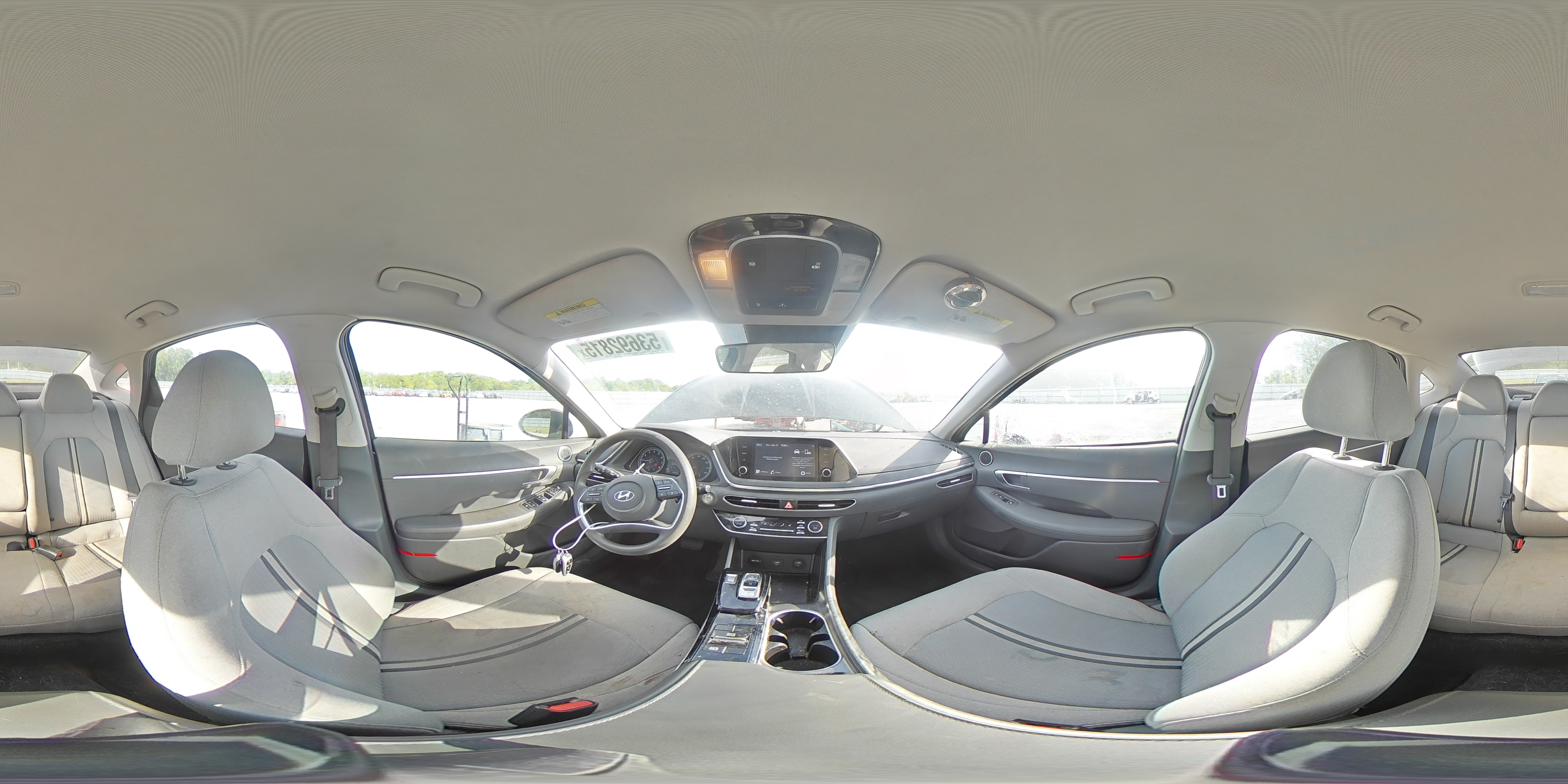 2020 Hyundai Sonata Sel VIN: 5NPEL4JA3LH056615 Lot: 53692815