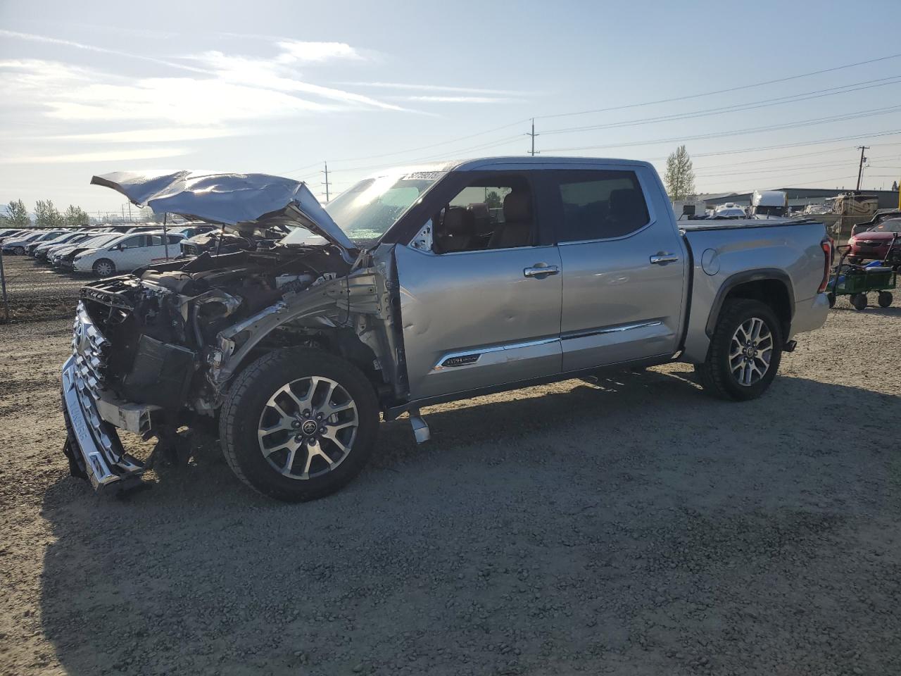 2023 Toyota Tundra Crewmax Platinum იყიდება Eugene-ში, OR - Front End