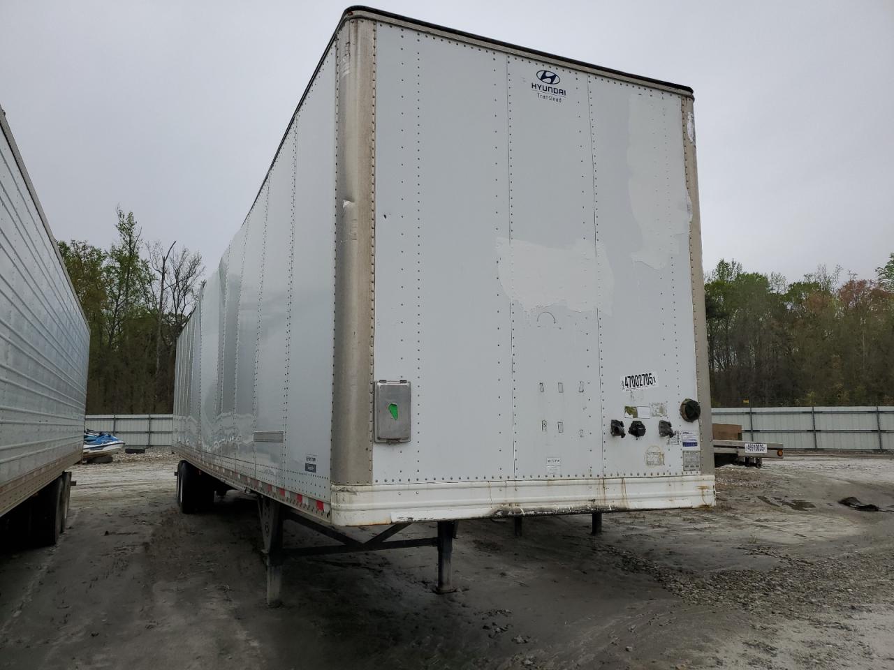 2016 Hyundai Translead Dry Van Trailer للبيع في Spartanburg، SC - Top/Roof