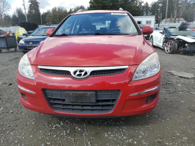  HYUNDAI ELANTRA 2012 Czerwony