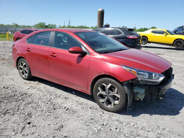  KIA FORTE 2019 Красный