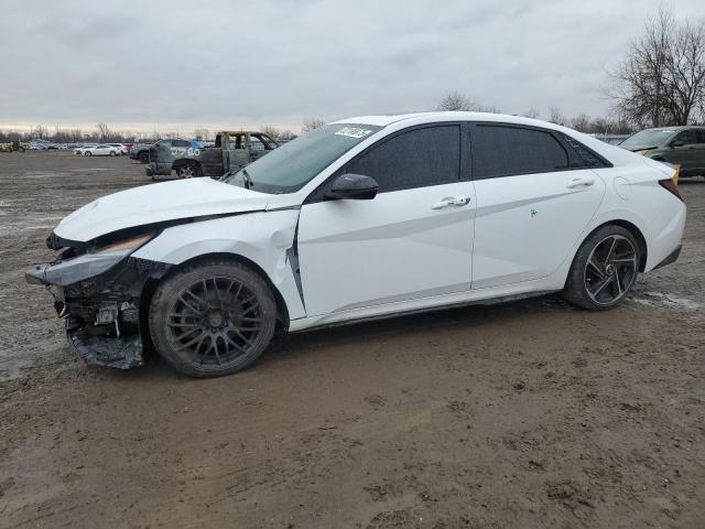 2022 HYUNDAI ELANTRA N LINE à vendre chez Copart ON - LONDON