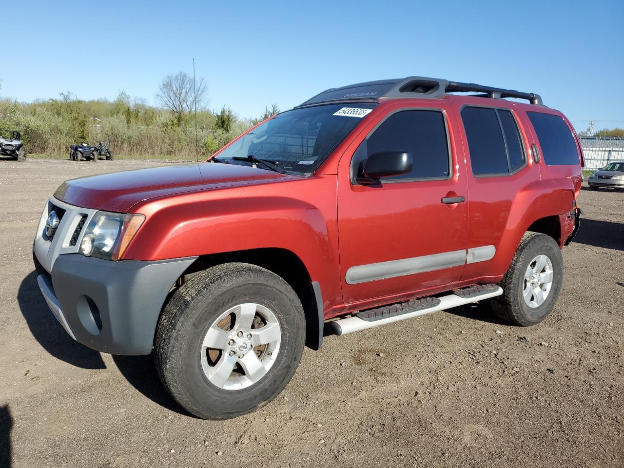 2012 Nissan Xterra Off Road للبيع في Columbia Station، OH - Rear End