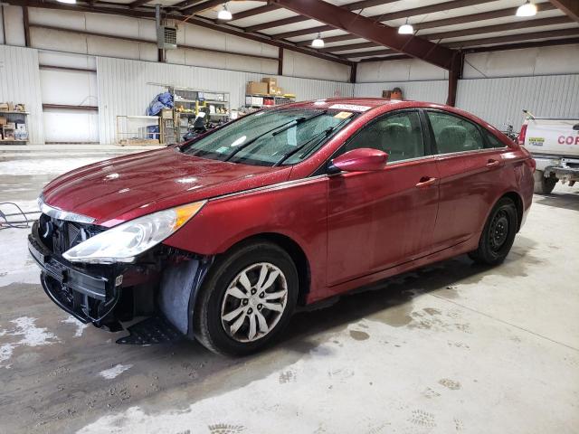  HYUNDAI SONATA 2012 Czerwony