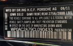 2012 Porsche Panamera Turbo იყიდება Wheeling-ში, IL - Normal Wear