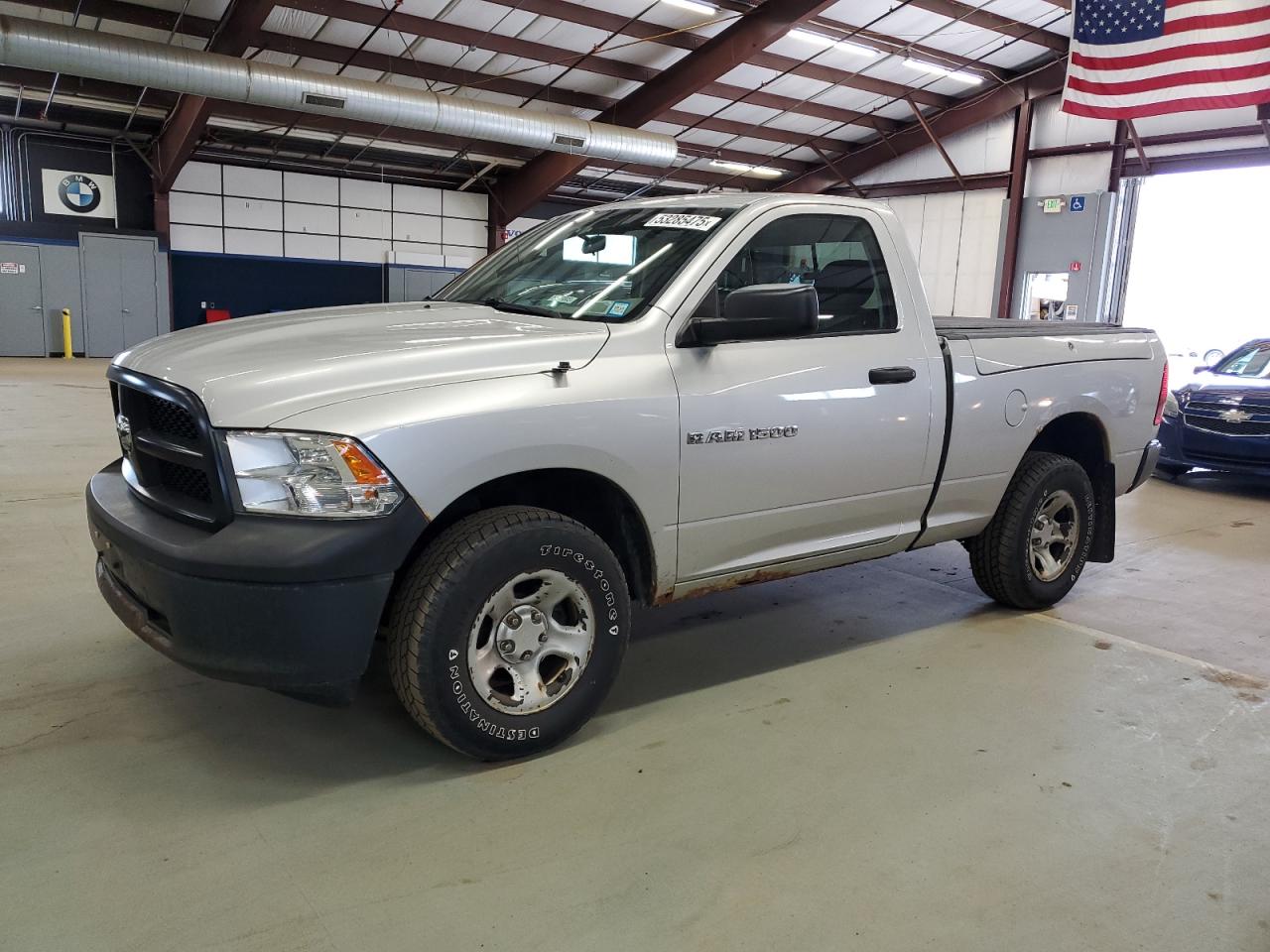 2012 Dodge Ram 1500 St zu verkaufen in East Granby, CT - Minor Dent/Scratches