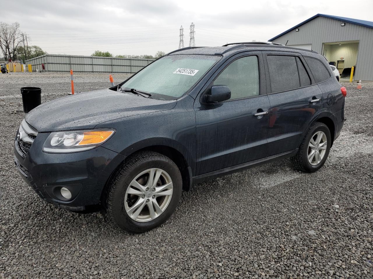 2012 Hyundai Santa Fe Limited продається в Barberton, OH - Front End
