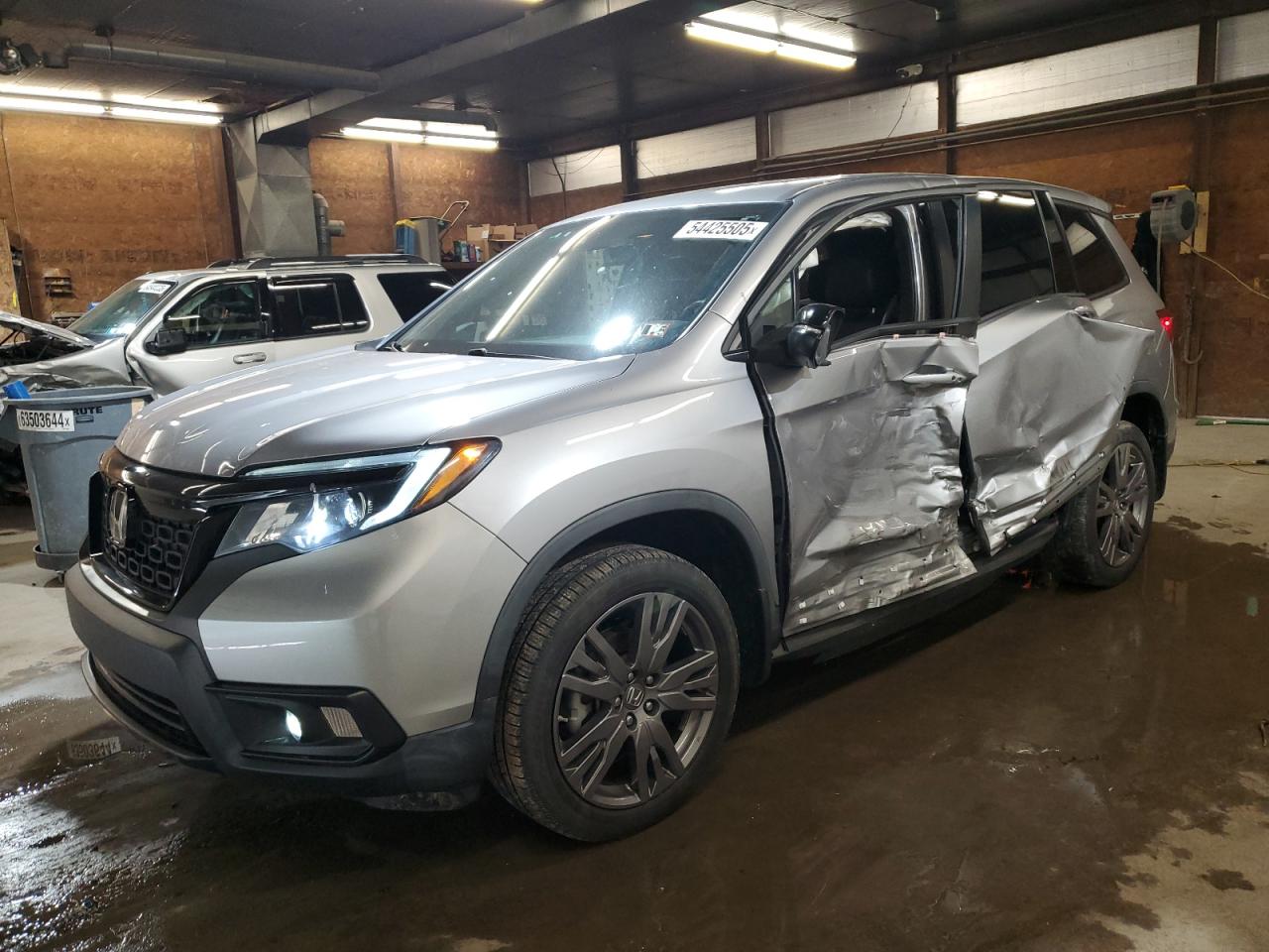 2019 Honda Passport Exl за продажба в Ebensburg, PA - Side