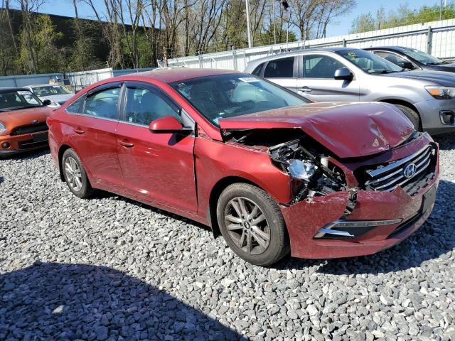  HYUNDAI SONATA 2015 Red