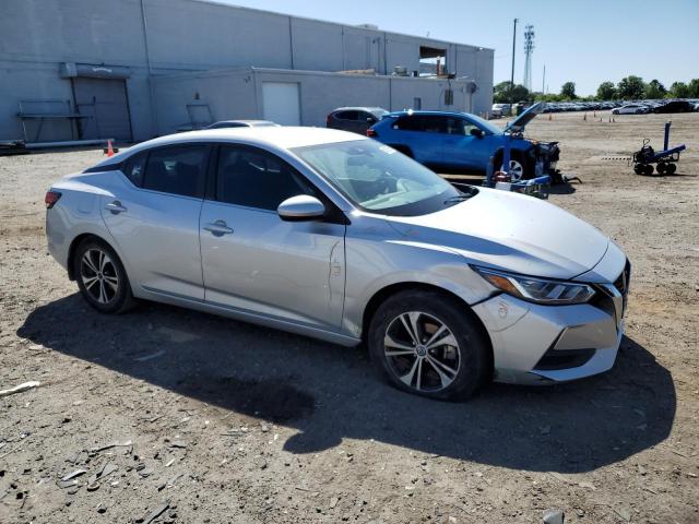  NISSAN SENTRA 2022 Серебристый
