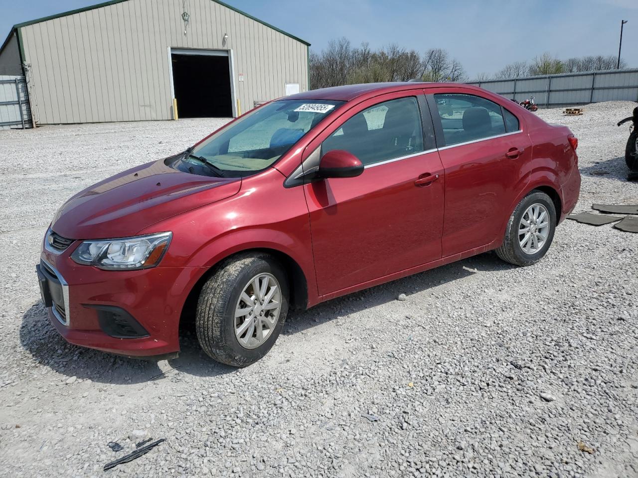 2019 Chevrolet Sonic Lt en Venta en Lawrenceburg, KY - Water/Flood