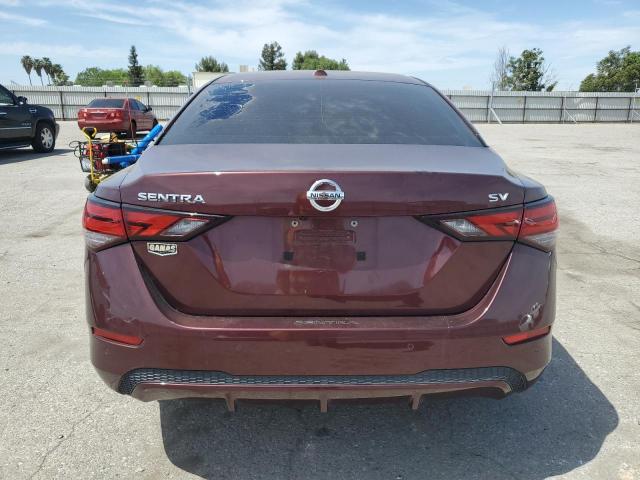  NISSAN SENTRA 2021 Бургунди