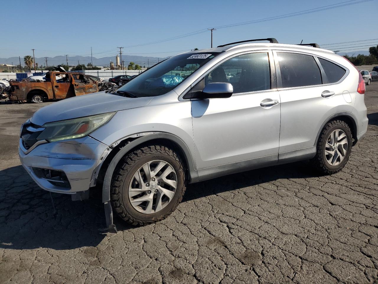 2015 Honda Cr-V Exl na sprzedaż w Colton, CA - Side