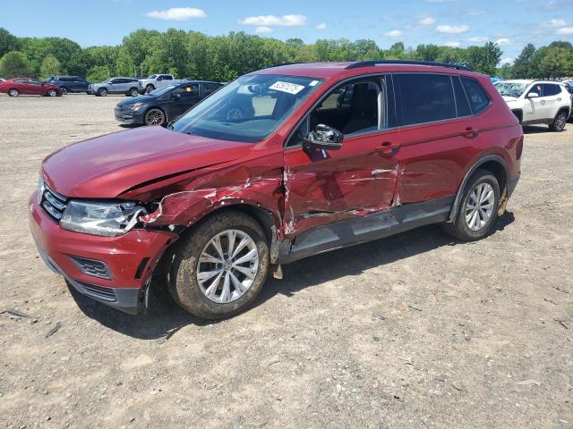  VOLKSWAGEN TIGUAN 2018 Czerwony