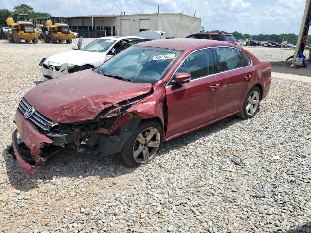  VOLKSWAGEN PASSAT 2015 Бордовый