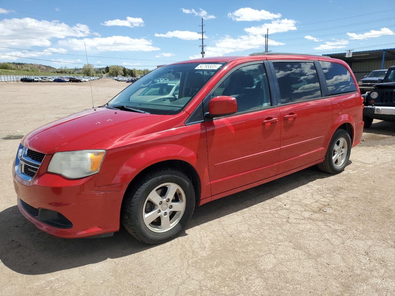 2012 Dodge Grand Caravan Sxt للبيع في Colorado Springs، CO - Mechanical